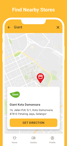 Find Nearby Store MyKasih