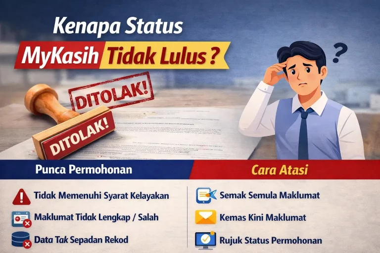 Kenapa MyKasih tidak lulus