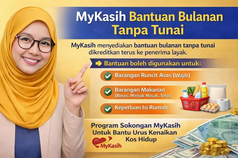 Promosi bantuan bulanan MyKasih