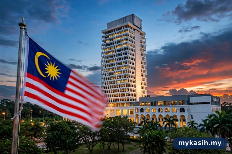 Bangunan Parlimen Malaysia semasa pembentangan Belanjawan 2027