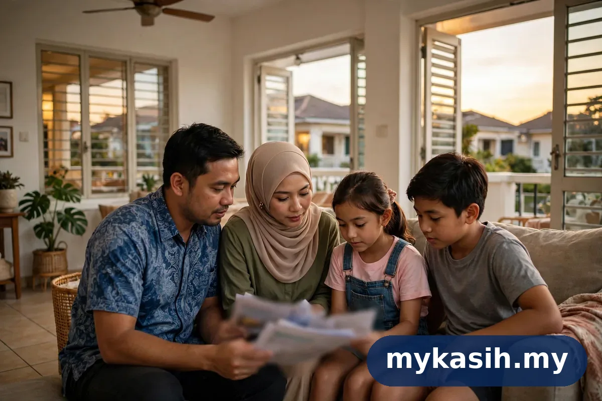 Keluarga Selangor menyemak syarat kelayakan BINGKAS 2026