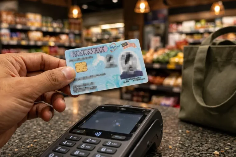 Cara check duit dalam IC — semak baki kredit SARA dalam MyKad 2026