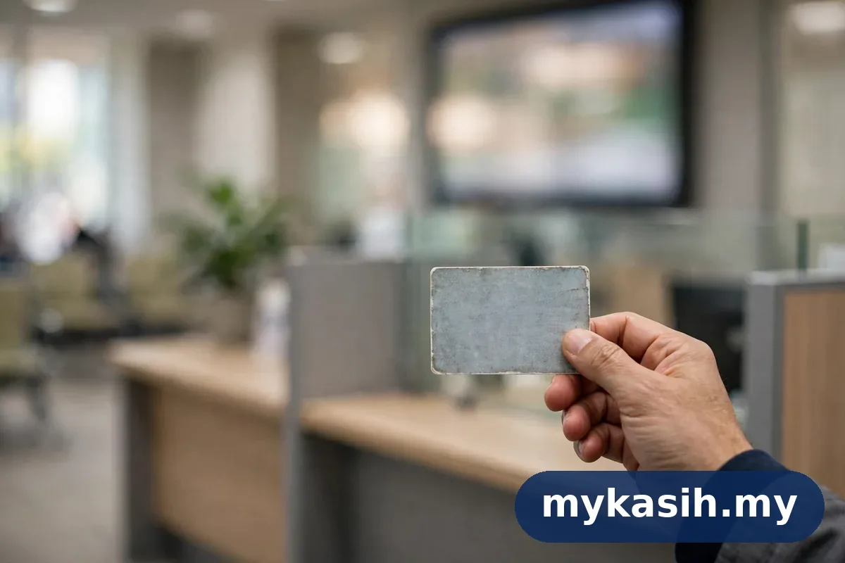 Gantian MyKad rosak di Jabatan Pendaftaran Negara untuk kredit SARA
